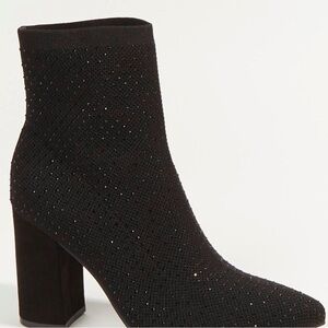 Altar’d State Rhinestone Black Boots